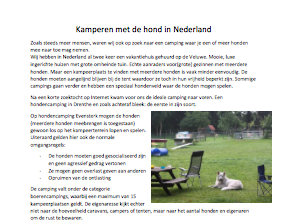 artikel camping